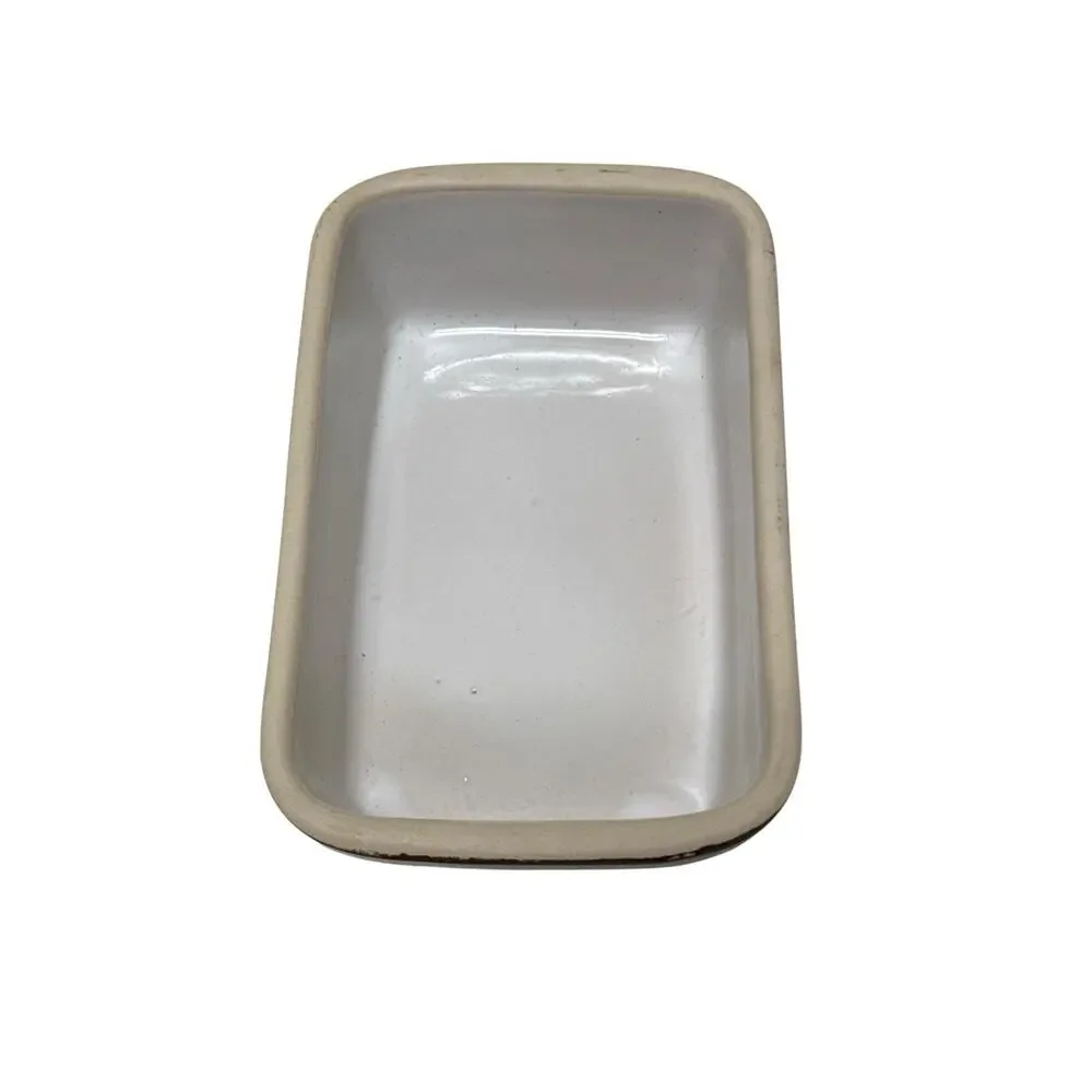 Vintage FRENCH STONEWARE DUCK SM TERRINE BAKER WITH LID PATE DISH VINTAGE